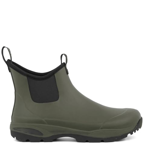 Green Comfort Gummistiefel Herren Halbhoch 41 | Wasserdicht Gummistiefel Herren Kurz für Männer von Green Comfort