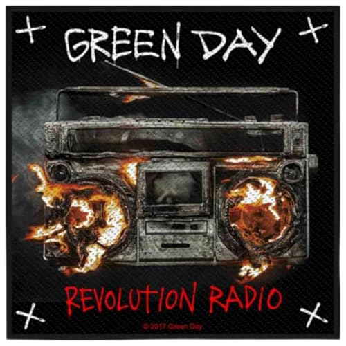 Green Day Patch Revolution Radio Aufnäher von Green Day
