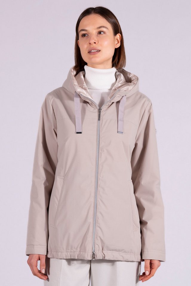 Green Goose Allwetterjacke Kapuzenjacke mit Thermore Ecodown "Natural-Stretch" von Green Goose