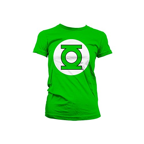 Green Lantern Officially Licensed Merchandise Logo Women T-Shirt (Green), XX-Large von Green Lantern