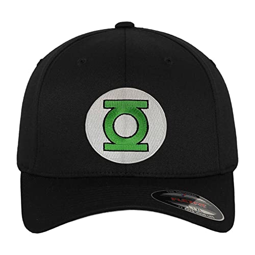 Green Lantern Offizielles Lizenzprodukt Flexfit Cap (Schwarz), Groß/X-Large von Green Lantern