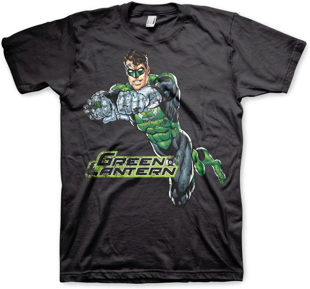 Green Lantern T-Shirt Distressed Big Tall T-Shirt Green Lantern T-Shirt Distressed Big Tall T-Shirt von Green Lantern