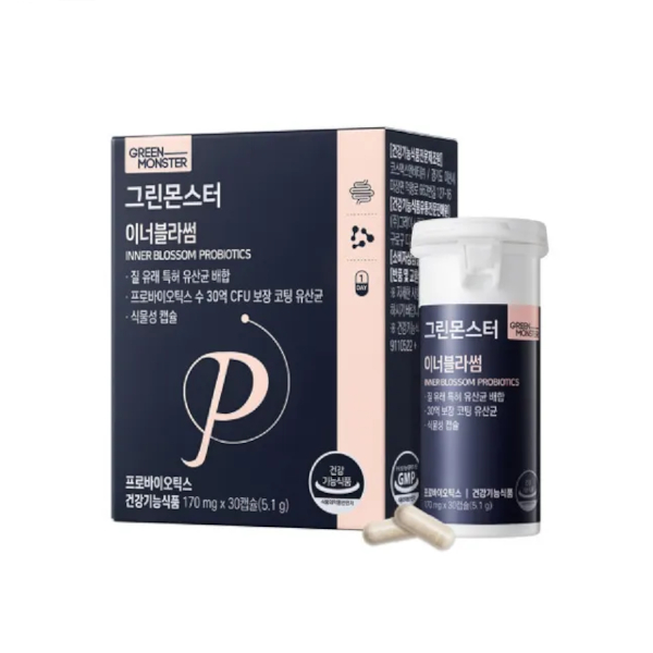 Green Monster - Inner Blossom (Probiotics) - 170mgx30 von Green Monster