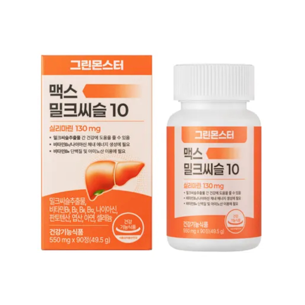 Green Monster - Max Milk Thistle 10 - 550mg*90ea von Green Monster