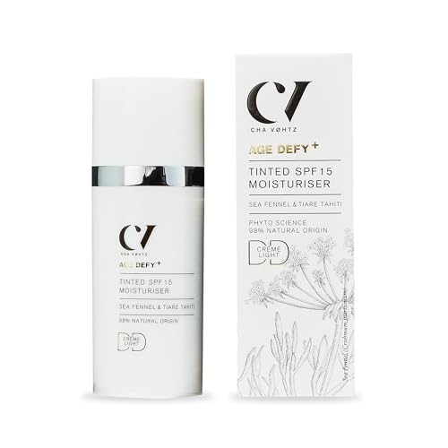 Green People - Age Defy+ Tinted DD Moisturiser SPF15 Light - Natürliche Anti-Ageing getönte Tagescreme - Paraben- & Alkoholfrei - Vegan, 30ml von Green People