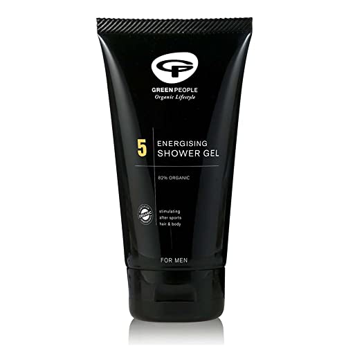 Green People for Men No. 5 Belebendes Duschgel 150 ml | Natürlicher Body Wash für den Mann | Erfrischendes, kühlendes Minz-Duschgel | Ohne SLS, Parabene und Ethylalkohol | Tierversuchsfrei, vegan von Green People