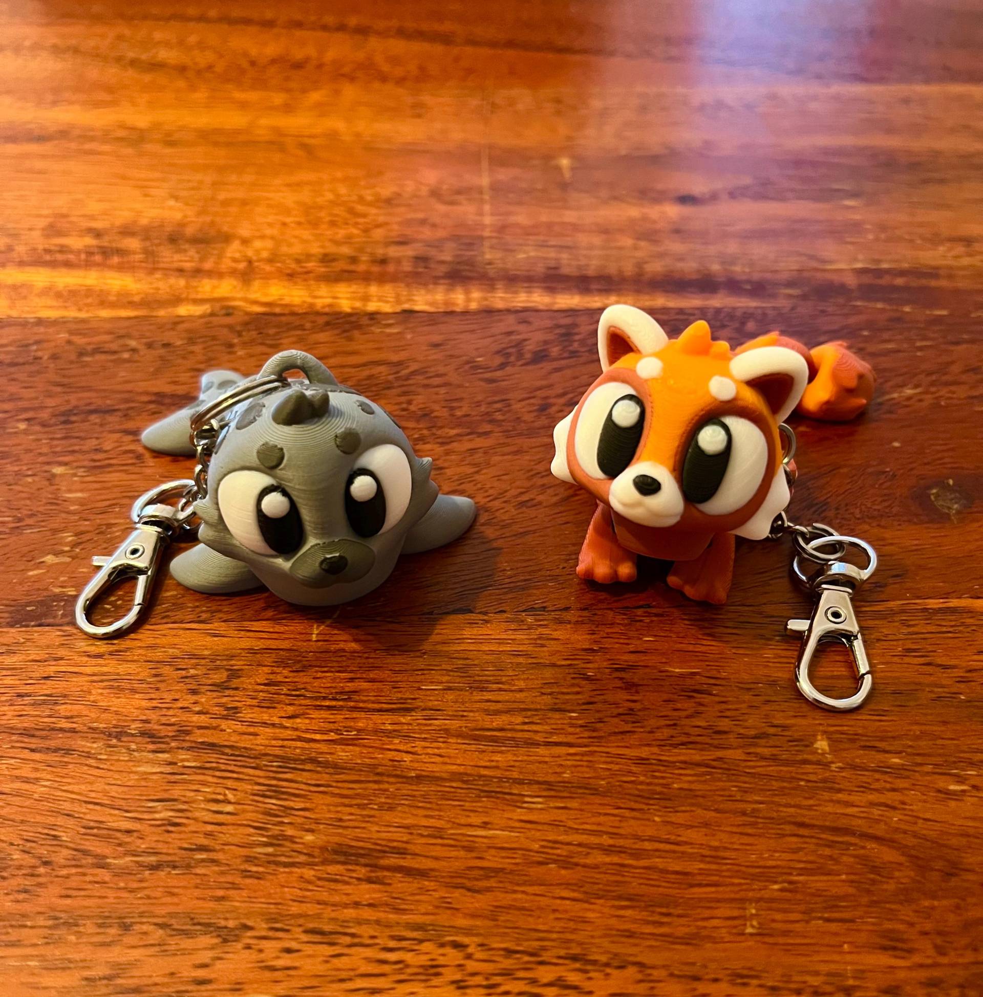 Rucksackanhänger - Schlüsselnhänger Anhänger Kleine Tiere Minietiere Beweglich Flexi Sammeln Verschenken 3D Druck Rucksackanhänger - Schlüsselnhänger Anhänger Kleine Tiere Minietiere Beweglich Flexi Sammeln Verschenken 3D Druck von Green3dPrinter