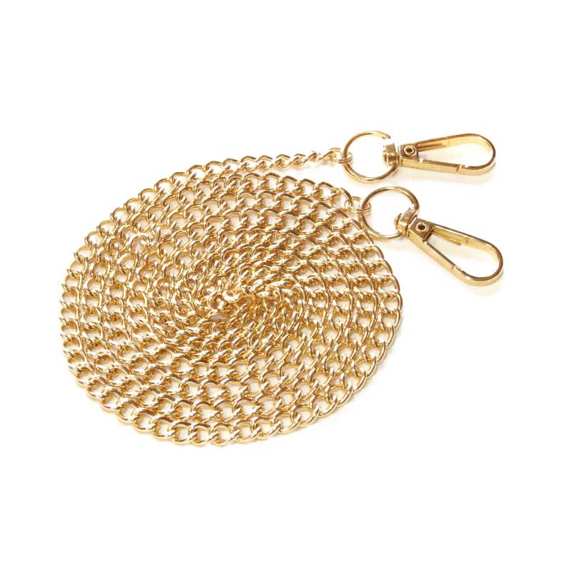128 cm Gold Handtasche Kette Leichte Crossbody Abend Geldbörse Braut Oder Brautjungfer Geschenk 130cm von GreenAcornKitchen