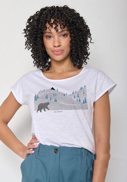 GREENBOMB Animal Bear Lines Cool - Sportliches T-Shirt aus Bio-Baumwolle / hochwertiger Print / GOTS / Fair & Vegan GREENBOMB Animal Bear Lines Cool - Sportliches T-Shirt aus Bio-Baumwolle / hochwertiger Print / GOTS / Fair & Vegan von GreenBomb