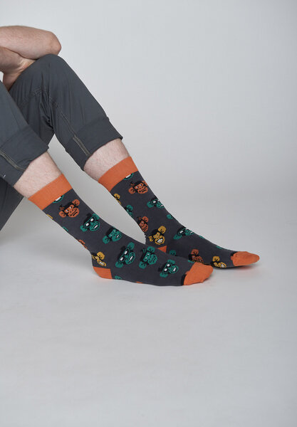 GREENBOMB Animal Chimps - Socken für Unisex von GreenBomb