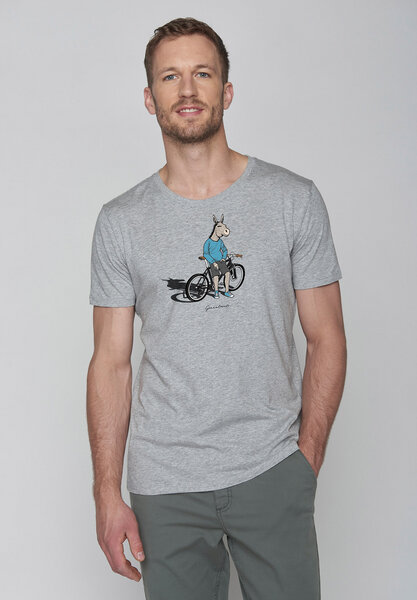 GREENBOMB Animal Donkey Bike Guide - T-Shirt für Herren von GreenBomb
