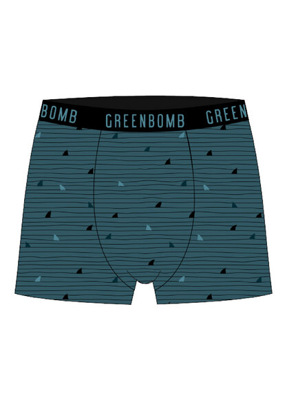 GREENBOMB Animal Shark Fin - Trunk für Herren von GreenBomb