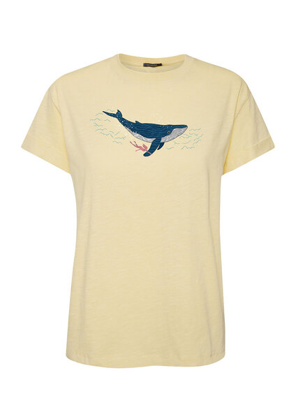 GREENBOMB Animal Whale Dive Stop - T-Shirt für Damen von GreenBomb