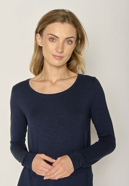 GREENBOMB Basic Mind - Lässiges Longsleeve aus Viskose (LENZING ECOVERO) Mix / Fair & Vegan von GreenBomb
