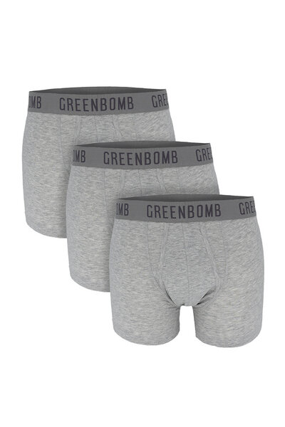 GREENBOMB Basic - 3x Trunk für Herren von GreenBomb