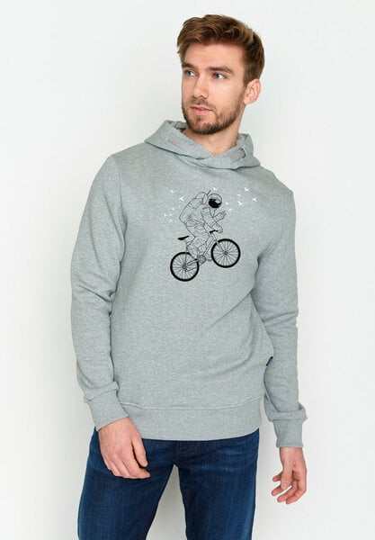 GREENBOMB Bike Astronaut Star - Hoodie für Herren von GreenBomb