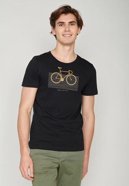GREENBOMB Bike Bars Spice - Lässiges T-Shirt aus Bio-Baumwolle / hochwertiger Print / GOTS / Fair & Vegan von GreenBomb