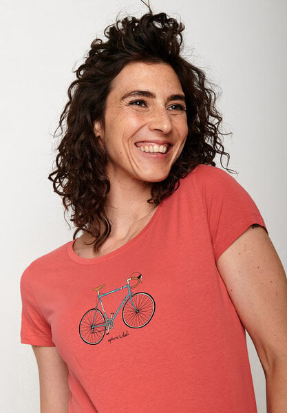 GREENBOMB Bike City Ride Loves  - T-Shirt für Damen von GreenBomb