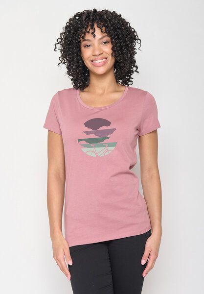 GREENBOMB Bike Cloud Loves - Lässiges T-Shirt aus Bio-Baumwolle / hochwertiger Print / GOTS / Fair & Vegan von GreenBomb