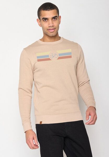 GREENBOMB Bike Discover Wild - Bequemes Sweatshirt aus Bio-Baumwolle / hochwertiger Print / GOTS / Fair & Vegan von GreenBomb