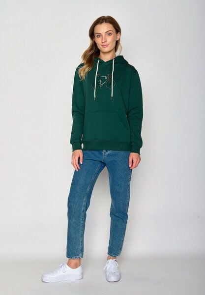 GREENBOMB Bike Italy Chipper - Gemütlicher Hoodie aus Bio-Baumwolle / hochwertiger Print / GOTS / Fair & Vegan von GreenBomb