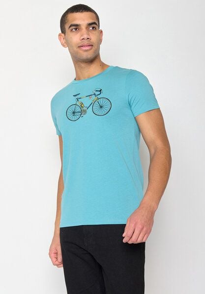 GREENBOMB Bike Knut Guide - Sportliches T-Shirt aus Bio-Baumwolle / hochwertiger Print / GOTS / Fair & Vegan von GreenBomb
