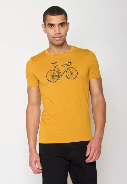 GREENBOMB Bike Knut Guide - Sportliches T-Shirt aus Bio-Baumwolle / hochwertiger Print / GOTS / Fair & Vegan von GreenBomb
