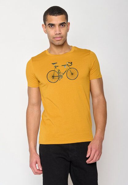 GREENBOMB Bike Knut Guide - Sportliches T-Shirt aus Bio-Baumwolle / hochwertiger Print / GOTS / Fair & Vegan von GreenBomb