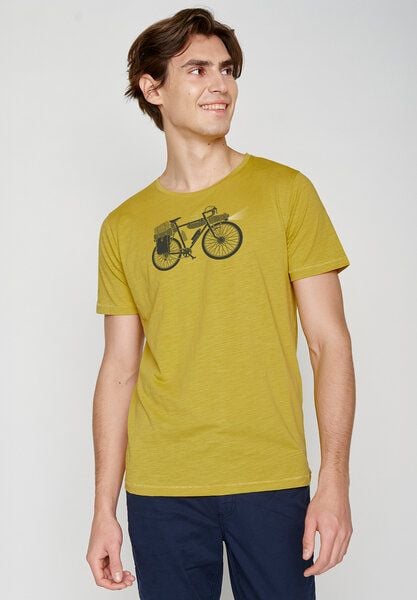 GREENBOMB Bike Night Spice - Lässiges T-Shirt aus Bio-Baumwolle / hochwertiger Print / GOTS / Fair & Vegan von GreenBomb
