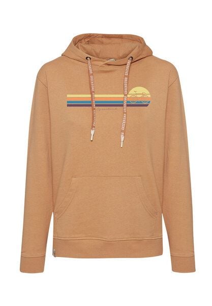 GREENBOMB Bike Sundown Summer Chipper - Bequemer Hoodie aus Bio-Baumwolle / hochwertiger Print / Fair & Vegan von GreenBomb