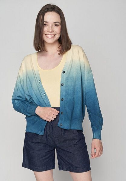 GREENBOMB Chic – Bequeme Strickjacke aus Bio-Baumwolle / GOTS / Fair & Vegan von GreenBomb