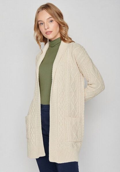 GREENBOMB Day - Bequeme Strickjacke aus einem Woll Mix / Fair von GreenBomb