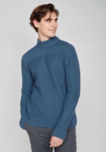 GREENBOMB Go - Bequemer Strickpullover aus einem Woll Mix / GOTS / Fair von GreenBomb