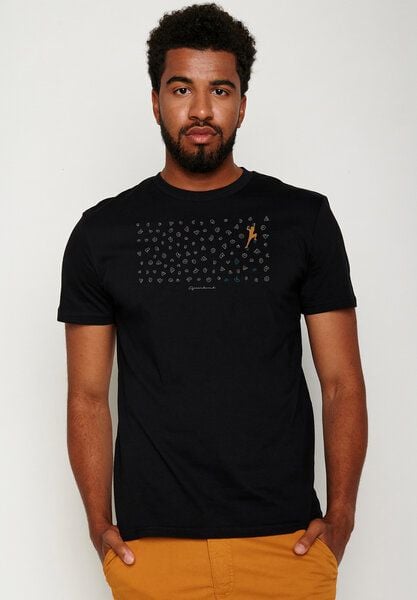 GREENBOMB Lifestyle Boulderer Guide - Sportliches T-Shirt aus Bio-Baumwolle / hochwertiger Print / GOTS / Fair & Vegan von GreenBomb