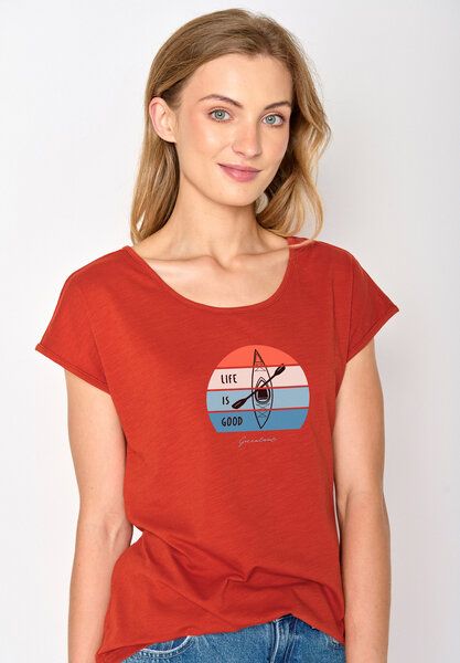 GREENBOMB Nature Good Life Cool - Sportliches T-Shirt aus Bio-Baumwolle / hochwertiger Print / GOTS / Fair & Vegan von GreenBomb