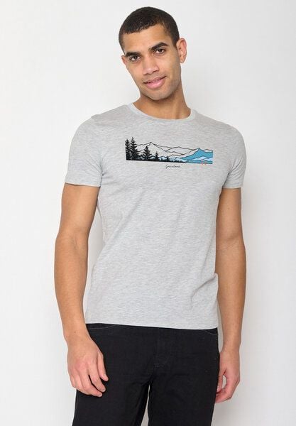 GREENBOMB Nature Hike Together Guide - Sportliches T-Shirt aus Bio-Baumwolle / hochwertiger Print / GOTS / Fair & Vegan von GreenBomb