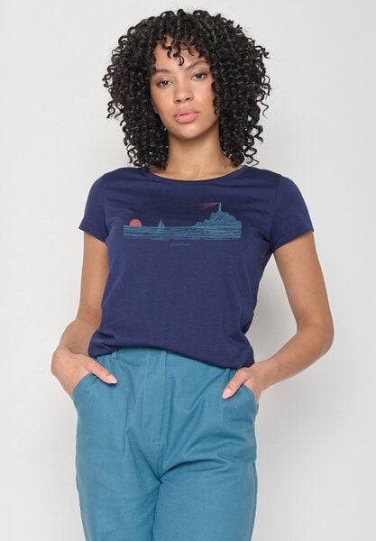 GREENBOMB Nature Lighthouse Loves - Lässiges T-Shirt aus Bio-Baumwolle / hochwertiger Print / GOTS / Fair & Vegan von GreenBomb