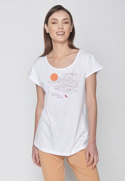 GREENBOMB Nature River Cool - Sportliches T-Shirt aus Bio-Baumwolle / hochwertiger Print / Fair & Vegan von GreenBomb