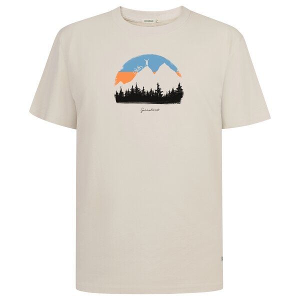 GREENBOMB Print T-Shirt Nature Forest Happy Fusion von GreenBomb