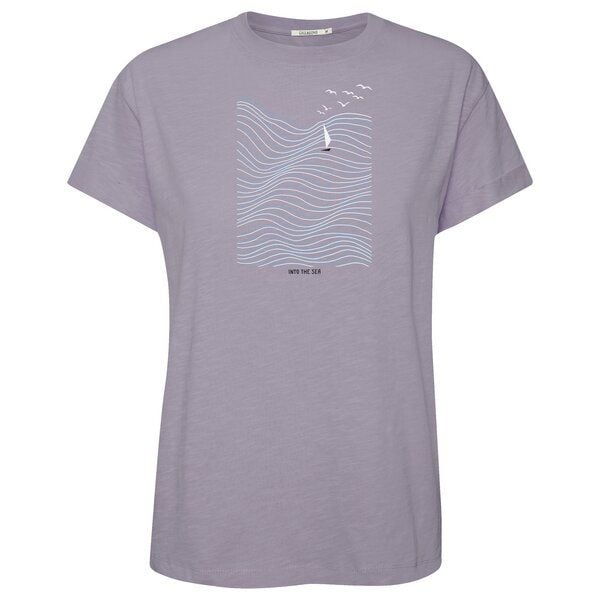 GREENBOMB Print T-Shirt Nature High Sea Stop von GreenBomb