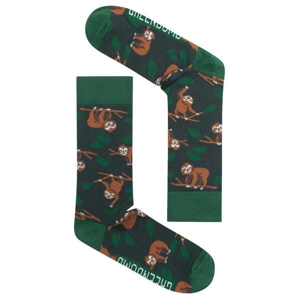 GREENBOMB Socken Animal Sloth Branch Mix von GreenBomb