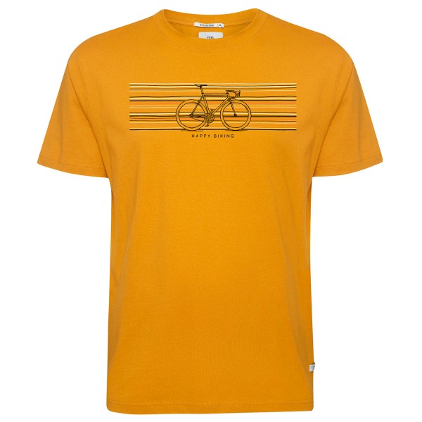 GreenBomb - Bike Happy Fusion - T-Shirts - T-Shirt Gr L orange von GreenBomb