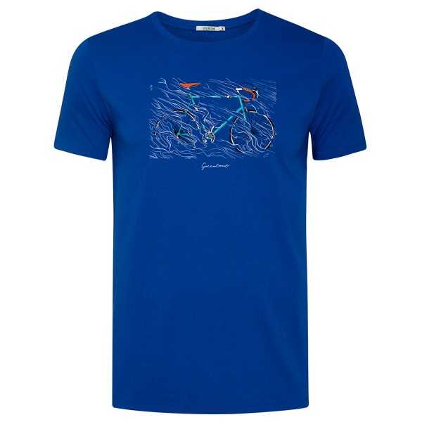 GreenBomb - Bike Storm Guide - T-Shirts - T-Shirt Gr L;M;S;XL;XXL blau;weiß von GreenBomb