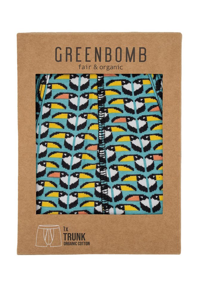 GreenBomb Boxer Animal Tucan Friends von GreenBomb