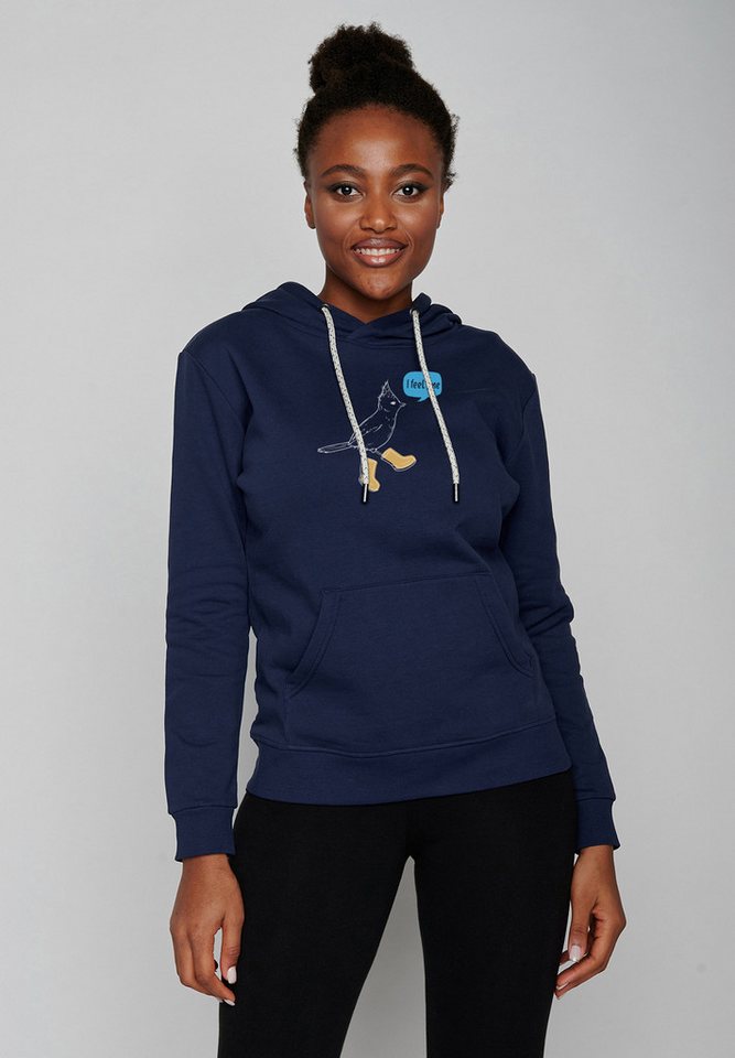 GreenBomb Hoodie Animal Bird Fine von GreenBomb