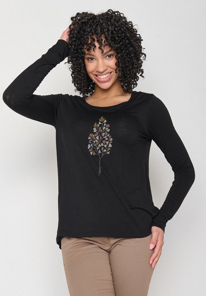 GreenBomb Longsleeve Nature Fall Leaves (1er-Pack) von GreenBomb