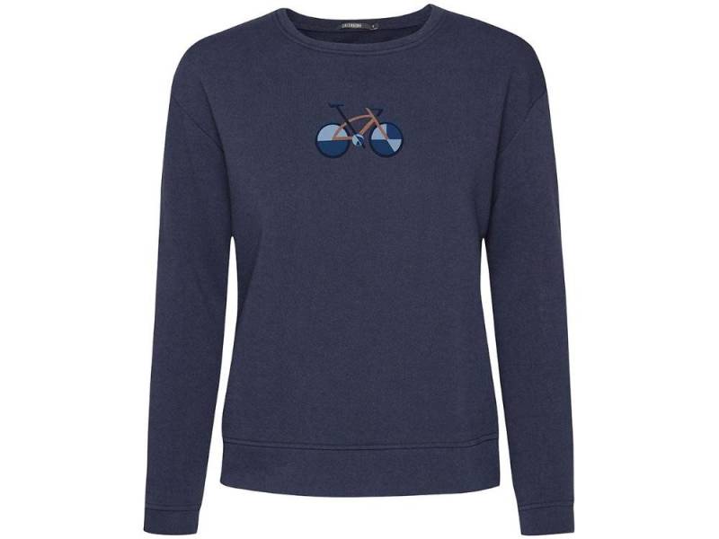 GreenBomb Rundhalspullover GREENBOMB Bio-Damen-Sweatshirt 'Bike Forms' mit Ru von GreenBomb