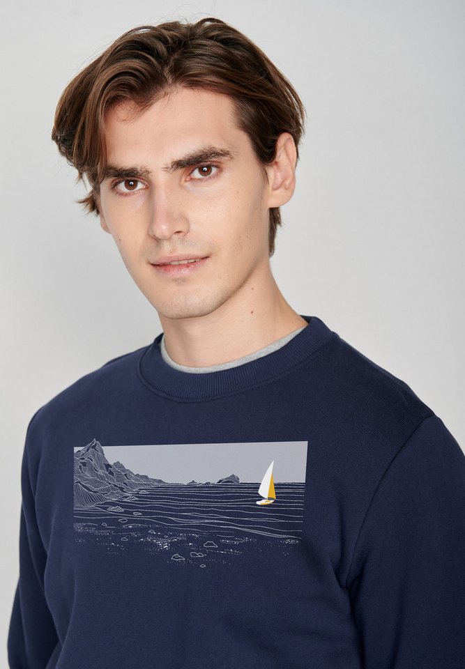 GreenBomb Sweatshirt Nature Cliffsail GreenBomb Sweatshirt Nature Cliffsail von GreenBomb
