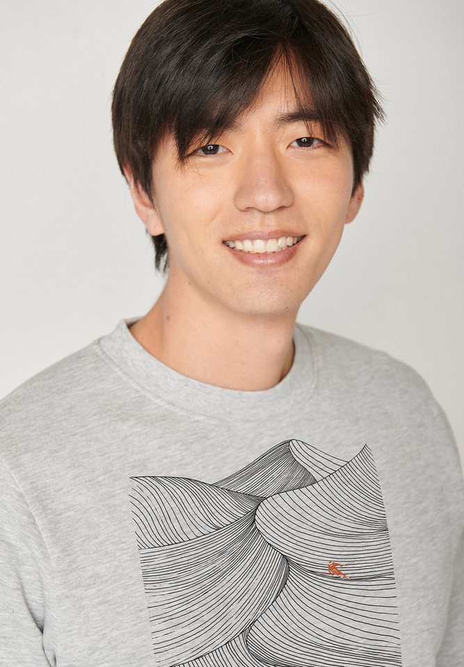 GreenBomb Sweatshirt Nature Hill Lines von GreenBomb