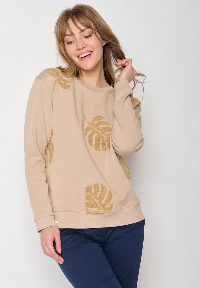 GreenBomb Sweatshirt Nature Monstera von GreenBomb